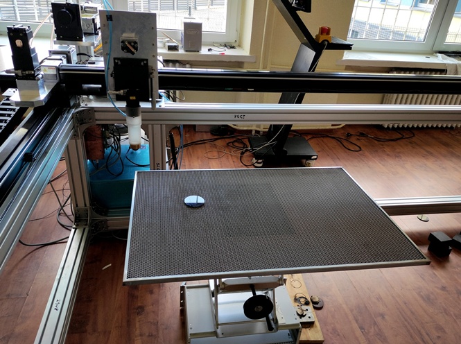 Podłoże przestrzeni roboczej lasera — plaster miodu